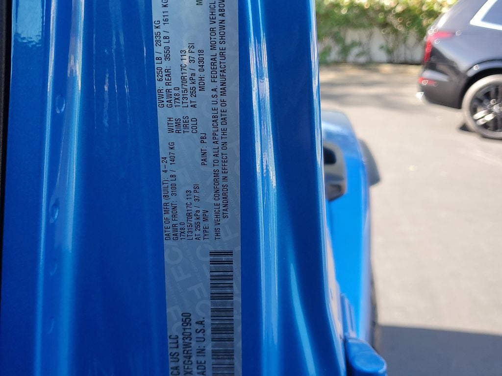 2024 Jeep Wrangler Rubicon X