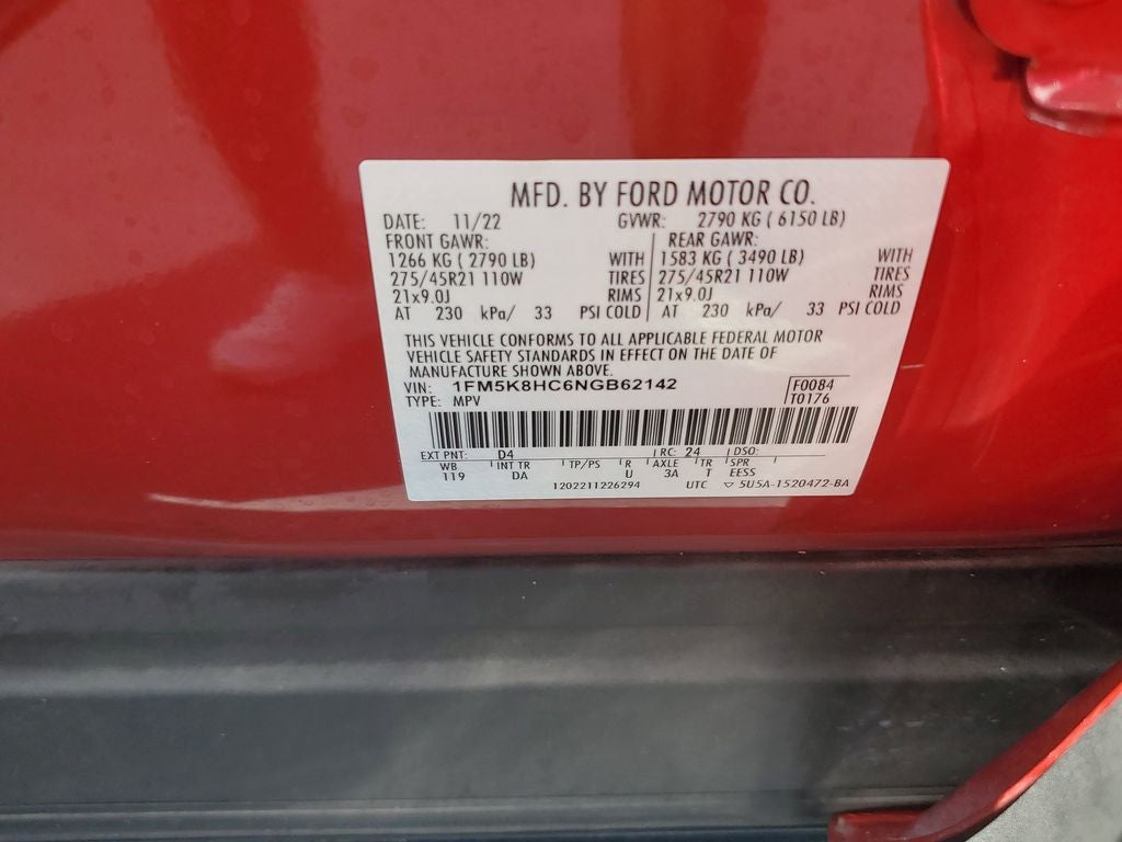 2022 Ford Explorer Platinum
