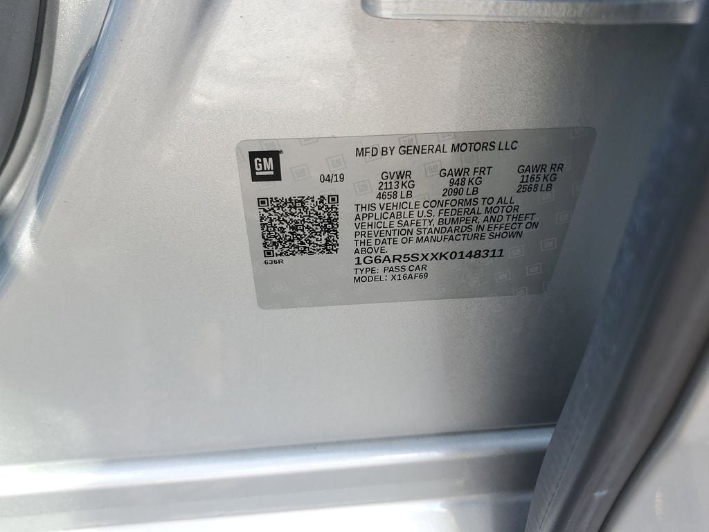 2019 Cadillac CTS Luxury RWD