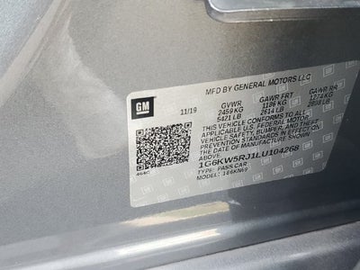 2020 Cadillac CT6-V 4DR SDN