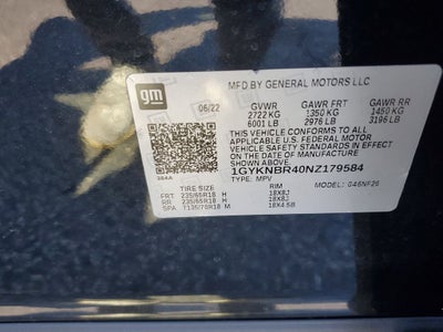 2022 Cadillac XT5 Luxury