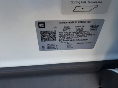 2025 Cadillac XT5 Premium Luxury