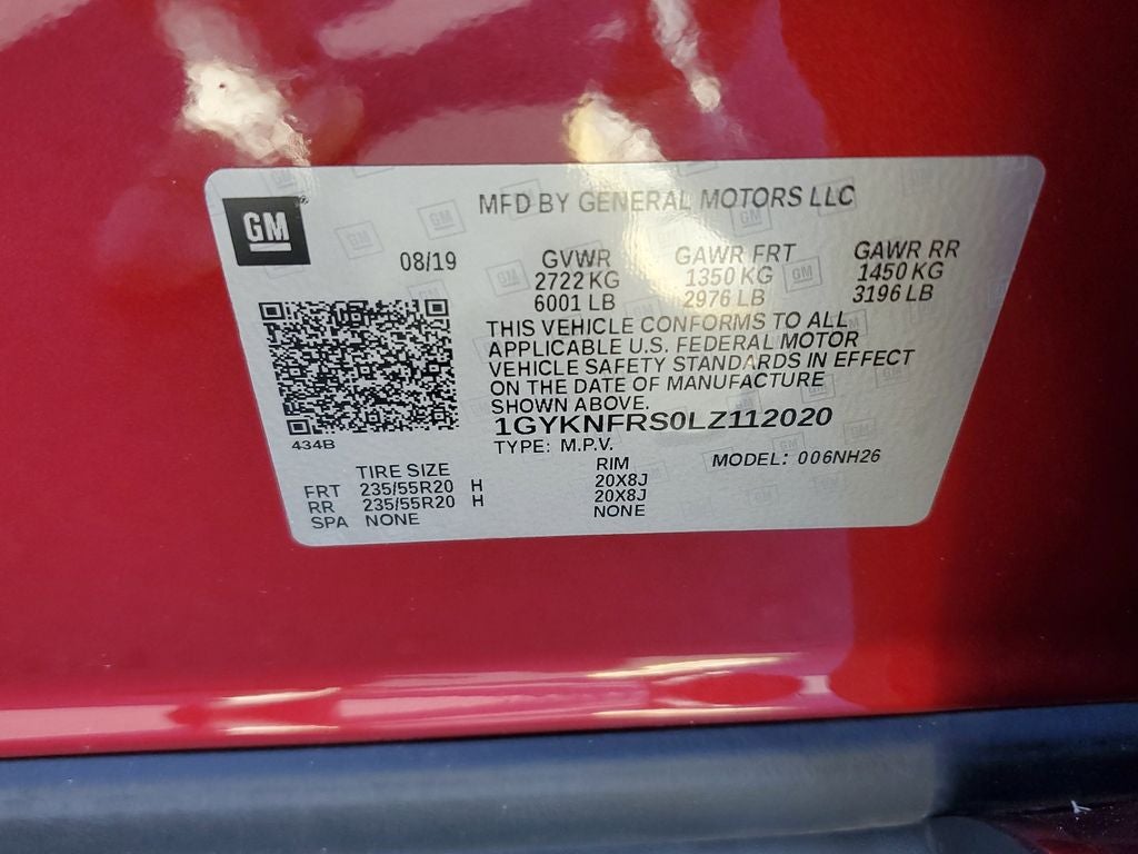 2020 Cadillac XT5 Premium Luxury