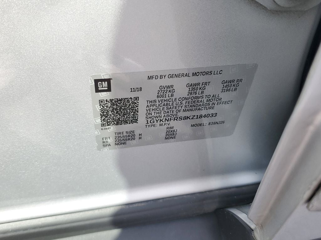 2019 Cadillac XT5 Premium Luxury AWD