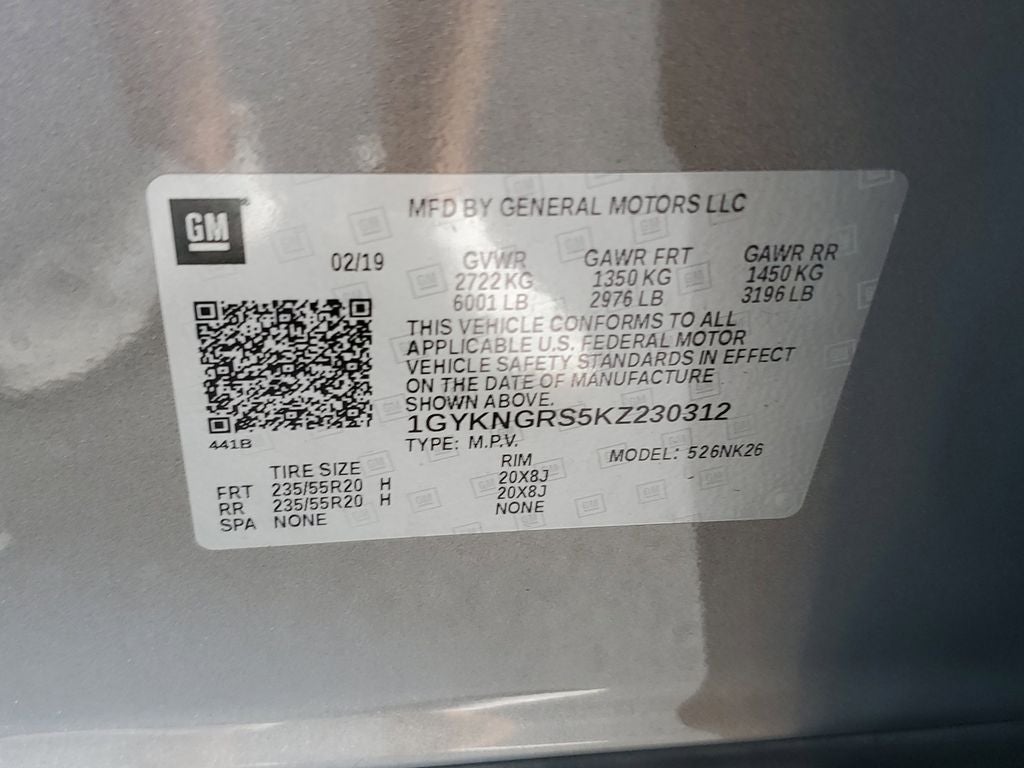 2019 Cadillac XT5 Platinum AWD