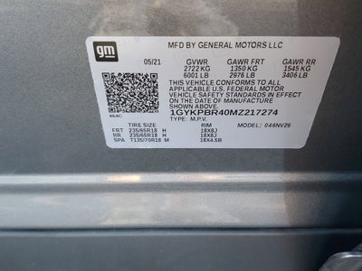 2021 Cadillac XT6 Luxury