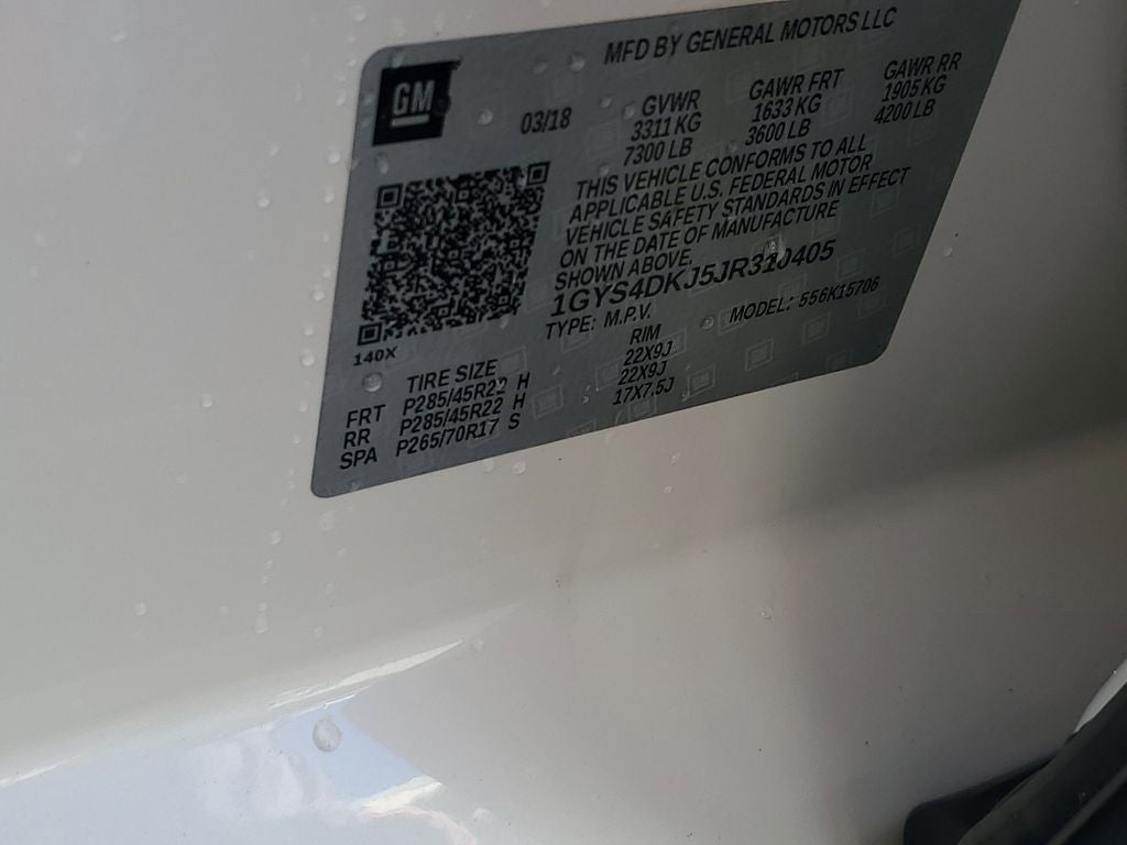 2018 Cadillac Escalade Platinum