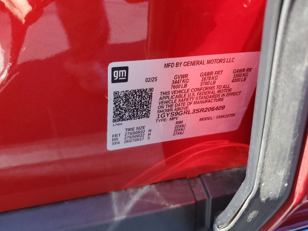 2025 Cadillac Escalade Sport Platinum