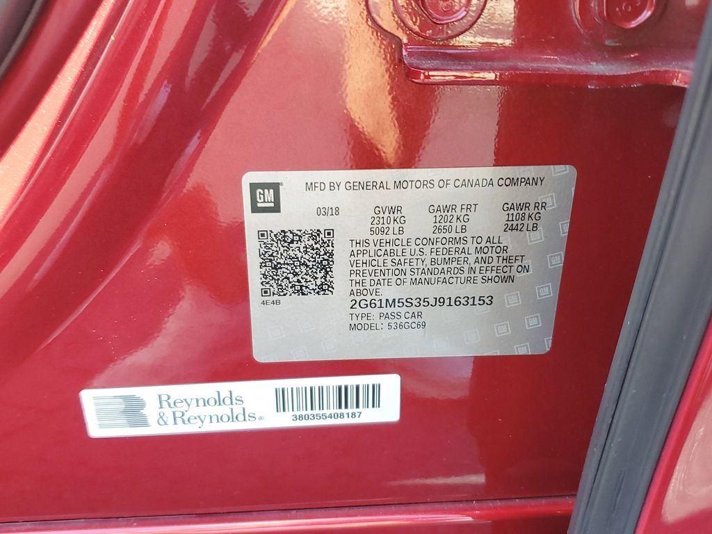 2018 Cadillac XTS Luxury