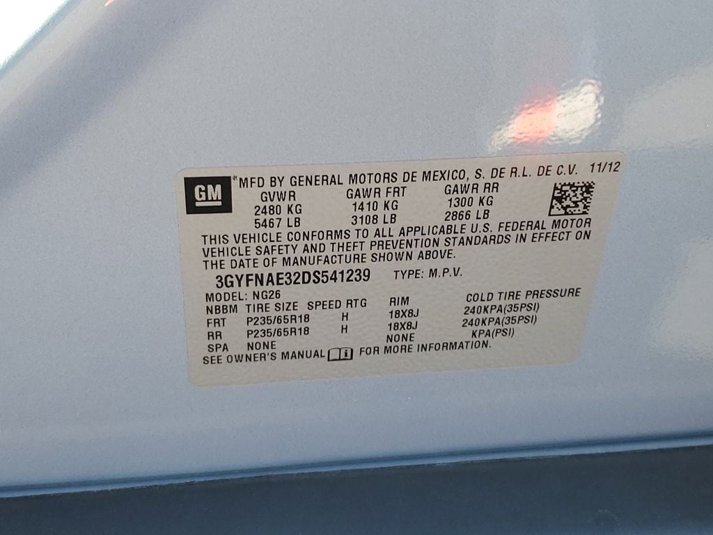 2013 Cadillac SRX Base