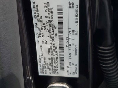 2020 Lincoln Corsair Reserve