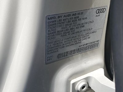 2022 Audi Q8 Premium Plus