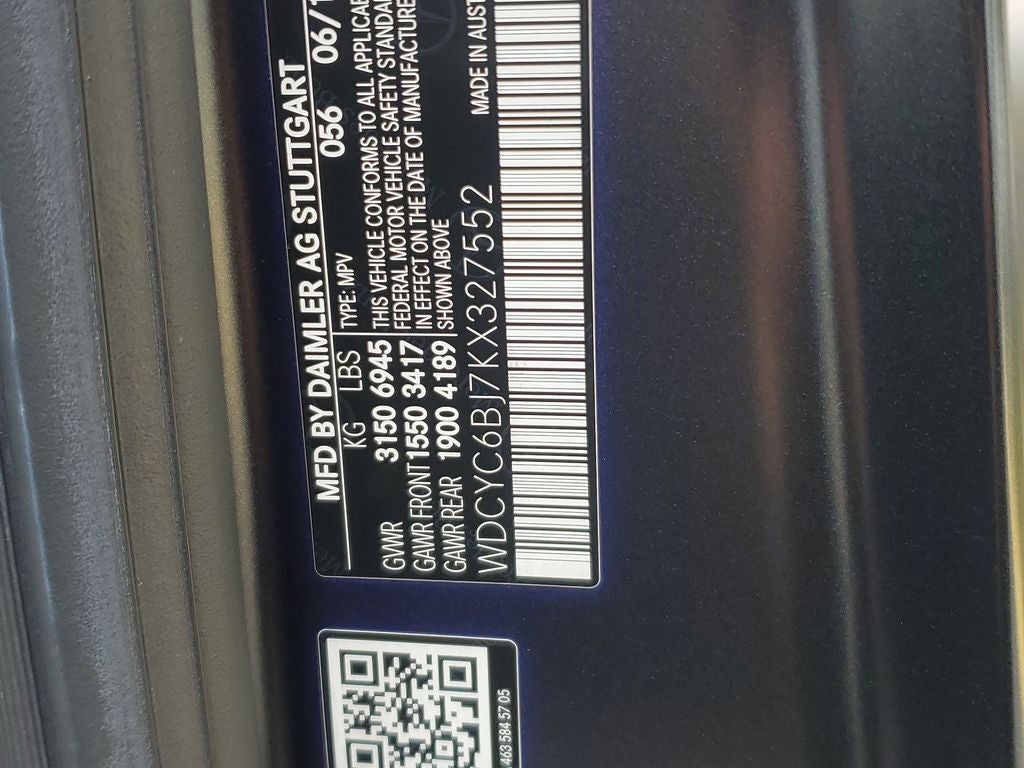 2019 Mercedes-Benz G-Class G 550
