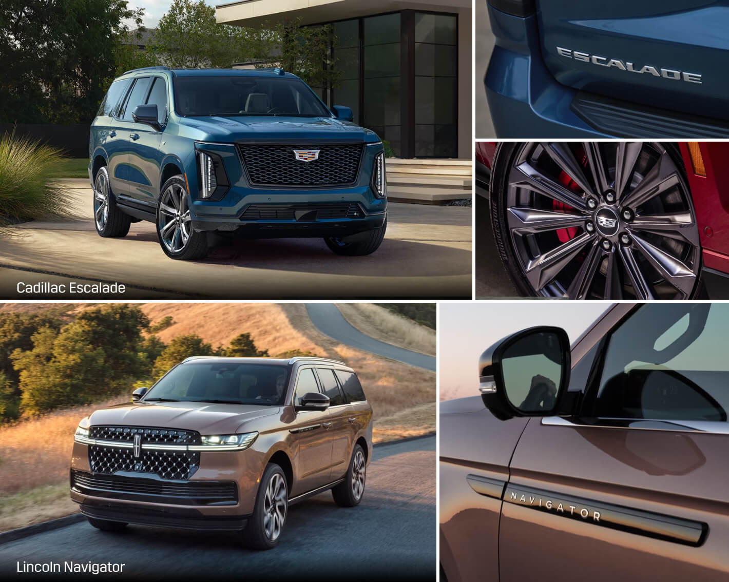 Escalade vs. Navigator Specs