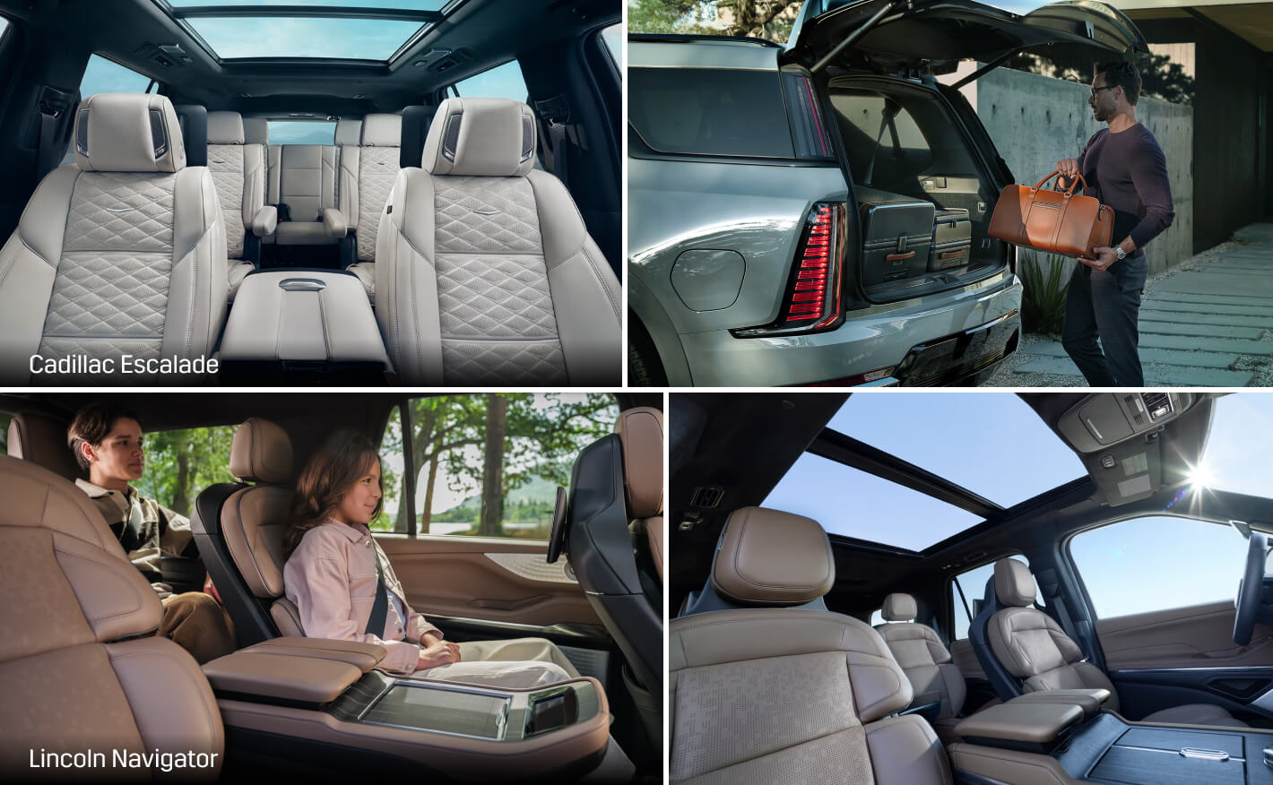 Escalade vs. Navigator Dimensions