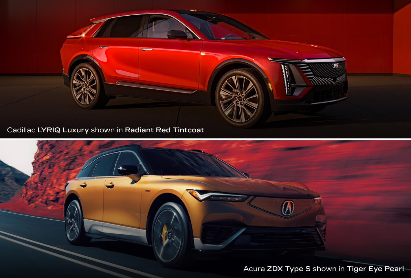 Cadillac LYRIQ vs. Acura ZDX Performance